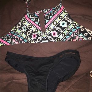 Two piece bathing suit
